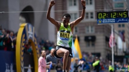 Определились победители юбилейного Бостонского марафона