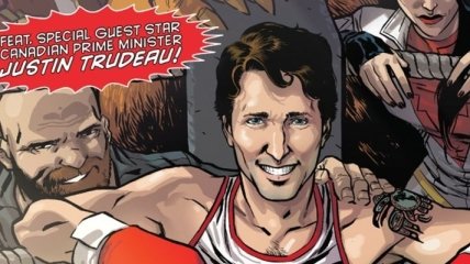 Премьер-министр Канады стал героем комиксов