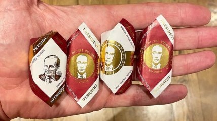 Не Гордон, но тоже в шоколаде: Путина увековечили еще и в конфетах (фото)