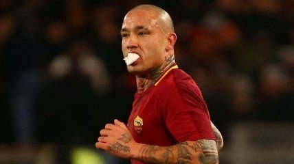Игроку "Ромы" выбили зуб в матче против "Милана"