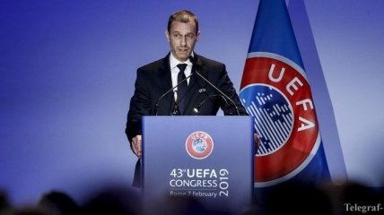 Официально: Чеферин переизбран президентом УЕФА
