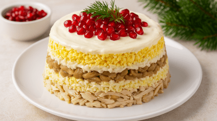 Салат "Сладкая сливка"