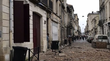 Во французском Бордо произошел взрыв (видео, фото)