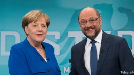 Выборы в Германии: Меркель и Шульц во время дебатов сошлись по "турецкому вопросу"