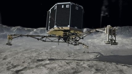 Зонд Philae, "потерянный" год назад на комете, вышел на связь