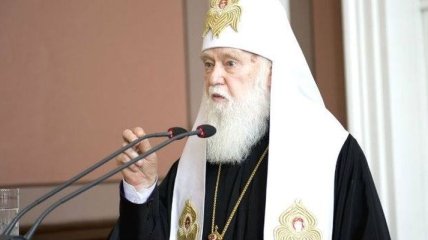 Патриарх Филарет поздравил Порошенко с решением Синода Вселенского Патриарха