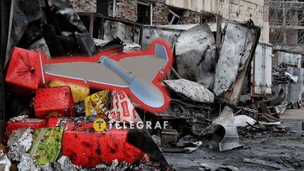 Дрони розбили склад з продуктами