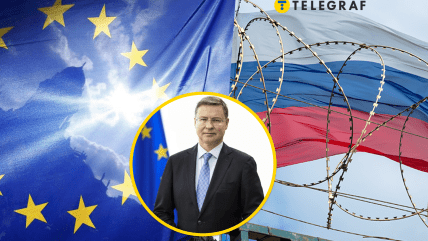 Валдис Домбровскис отметил, что возобновление торговли с РФ в ближайшее время невозможно