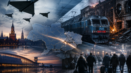 Удары по железной дороге