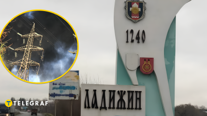 У мережі показали наслідки обстрілів Ладижина 30 жовтня