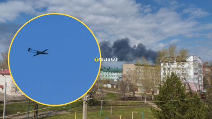 Местные видели в небе дрон