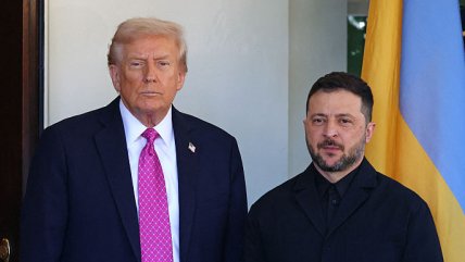 Дональд Трамп и Владимир Зеленский