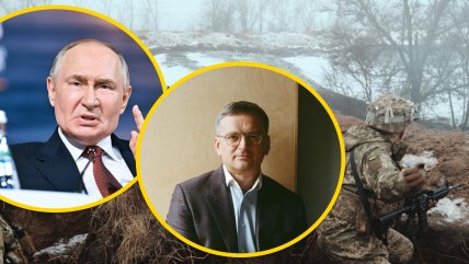 Украинские воины, Владимир Путин, Дмитрий Кулеба