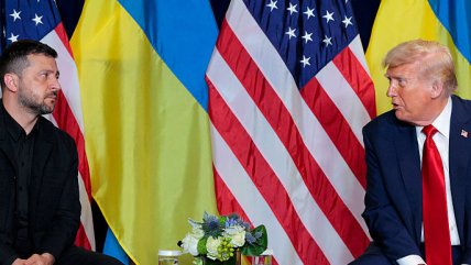 Владимир Зеленский и Дональд Трамп