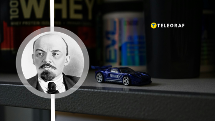 У Києві помітили незвичайну машину та пожартували про Леніна