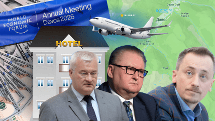 Украинская делегация в Давосе