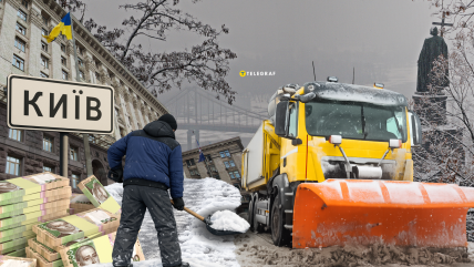 Состояние пешеходных зон вызывает критику киевлян. Фото Коллаж "Телеграфа"