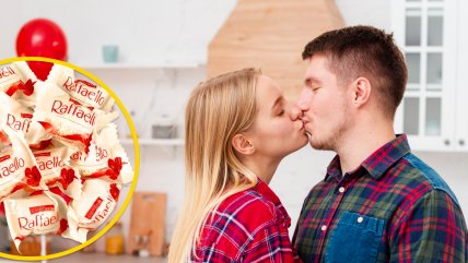 Raffaello, девушка и парень