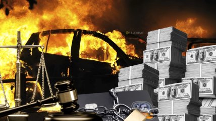 Автомобили сгорели