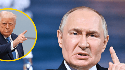 Дональд Трамп и Владимир Путин