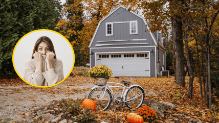 Будинок восени