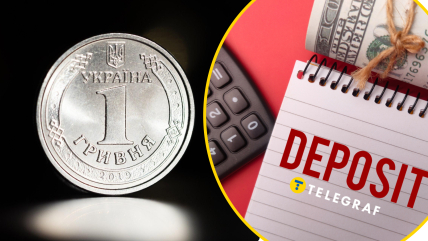 Долар та гривня на депозиті