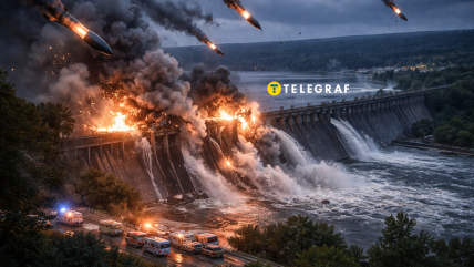 Удары по дамбе