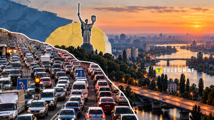 В столице возник транспортный коллапс