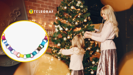 Новогодняя гирлянда из детства