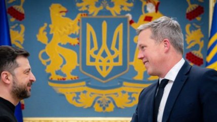 Володимир Зеленський та Ден Дрісколл