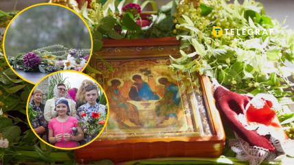 В этот праздник в храмах освящают зеленые веточки и цветы