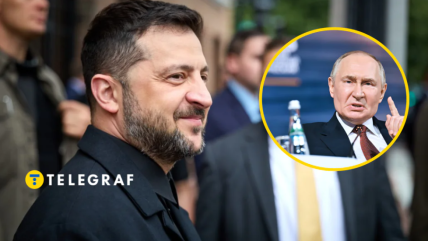 Владимир Зеленский и Владимир Путин