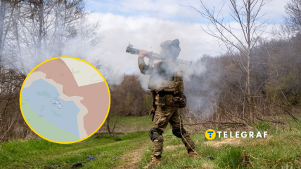 Врага выгнали из части нашей земли