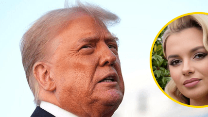 Дональд Трамп та Ірина Заруцька