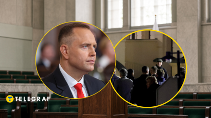 Кароль Навроцкий силой вошел в здание трибунала