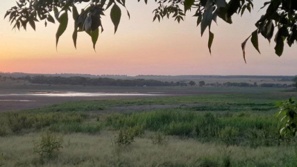 Пересохле Волинцівське водосховище влітку 2025 року