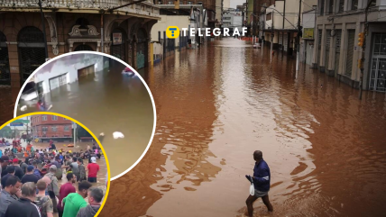 В Бразилии произошло наводнение