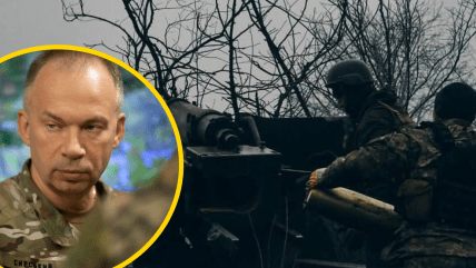 Главнокомандующий ВСУ и украинские бойцы