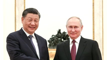 Си Цзиньпин и Владимир Путин