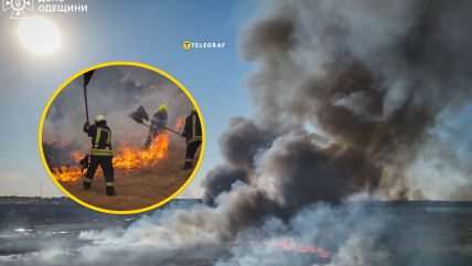 В Одесі другий день не можуть загасити пожежу