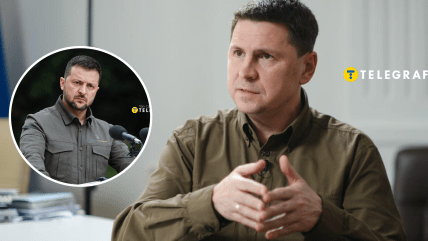 Владимир Зеленский и Михаил Подоляк