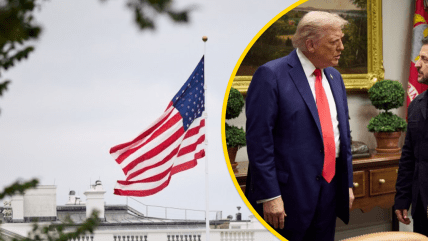 Дональд Трамп и Владимир Зеленский