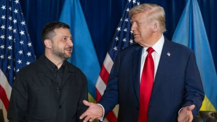 Владимир Зеленский и Дональд Трамп