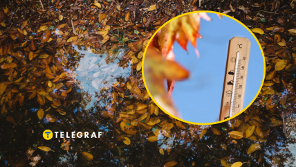 Середина осені з теплом, але зливами