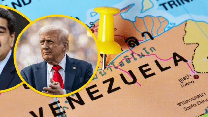 Николас Мадуро и Дональд Трамп