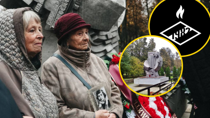 Родичі загиблих щороку збираються біля меморіалу загиблим на стадіонах світу