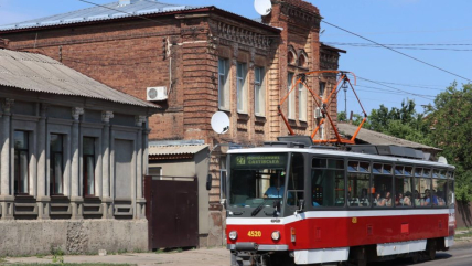 Трамвай на Москалевке