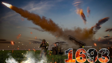 1693-й день полномасштабной войны России против Украины