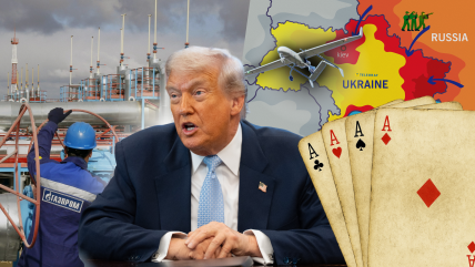Дональд Трамп та карти України