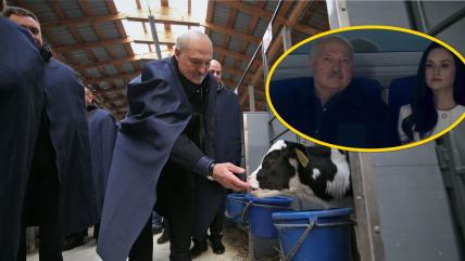 Александр Лукашенко и Валерия Морозова